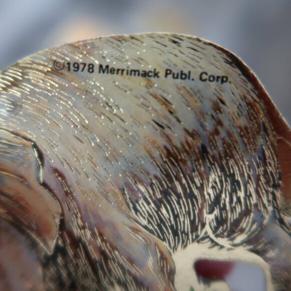 1978 Merrimack Die Cut Christmas Ornaments Elephant Camel Donkey Stag Ram - Picture 3 of 4